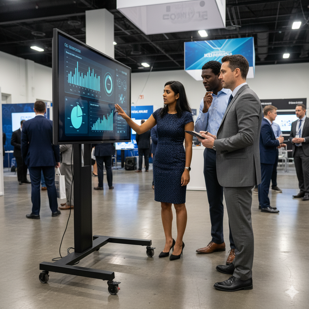 Аренда интерактивной панели для IT-конференции в Алматы