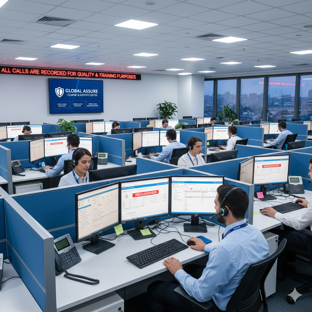 Интерфейс программы для прослушивания и анализа звонков