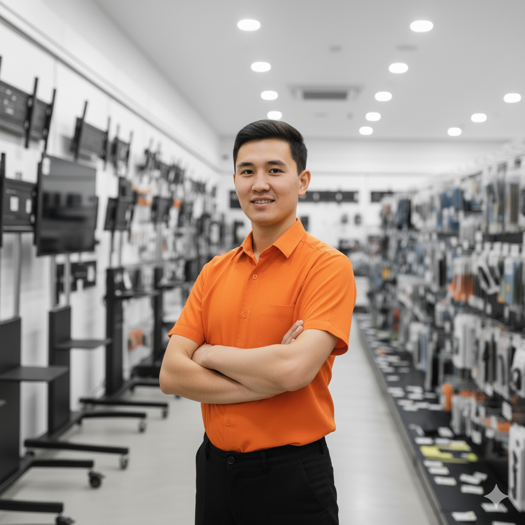 Тимур Аскаров - Специалист по мобильным стойкам