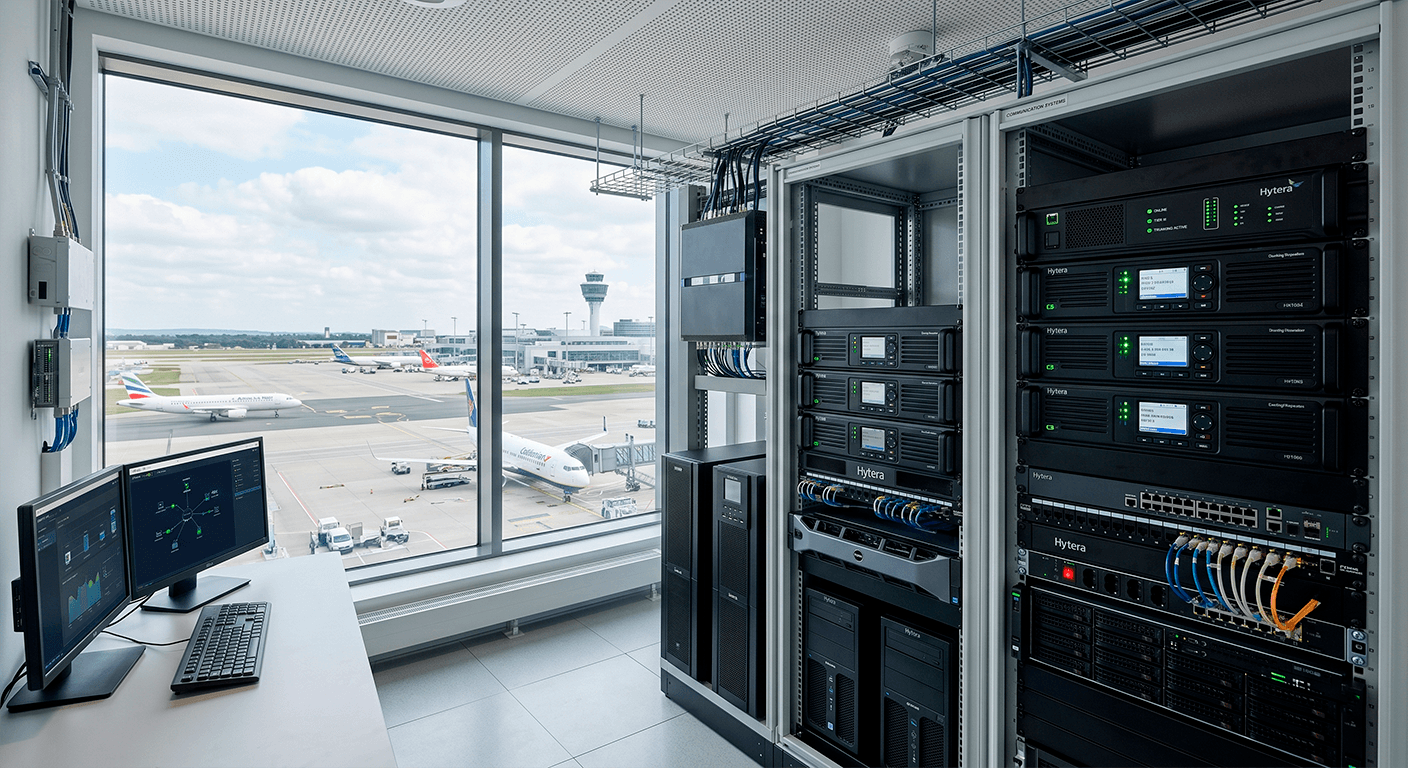 DMR транкинг аэропорта