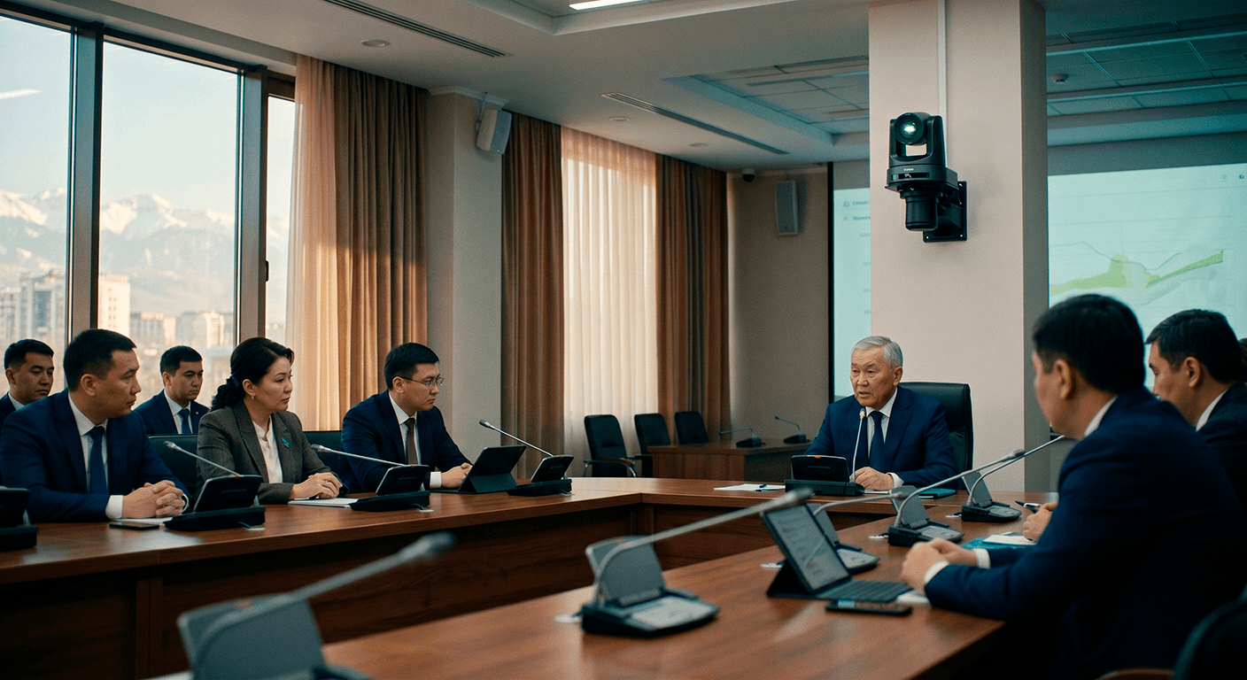 Зал заседаний с конгресс-системой