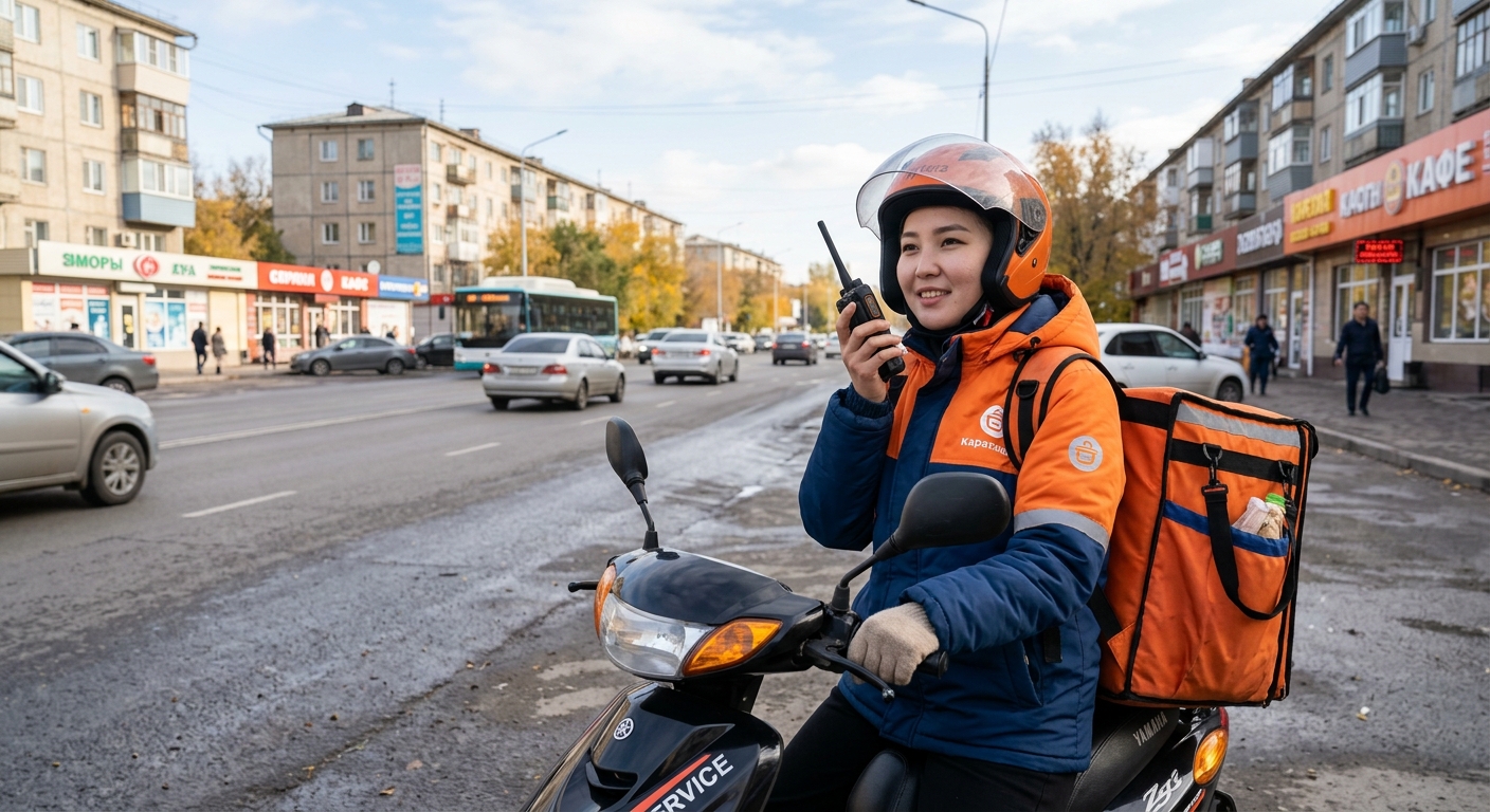Легкие рации для службы экспресс доставки