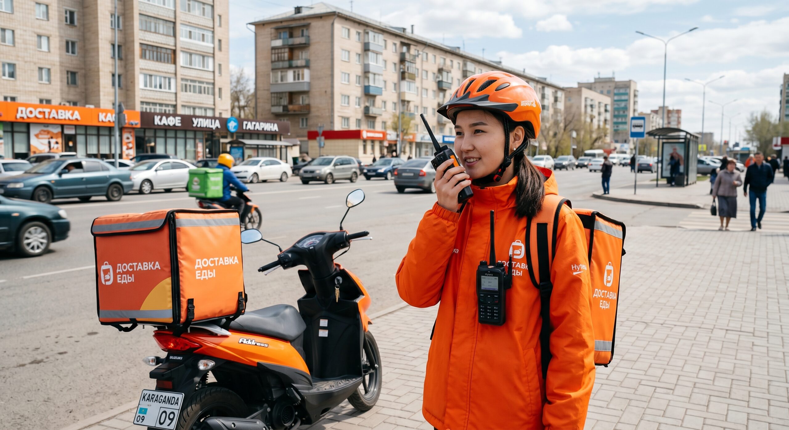 Координация службы курьерской доставки