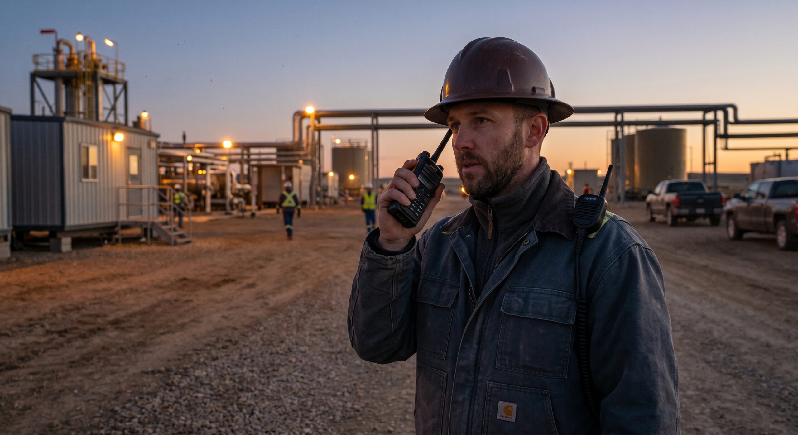 Радиосвязь для буровой нефтегазовой компании