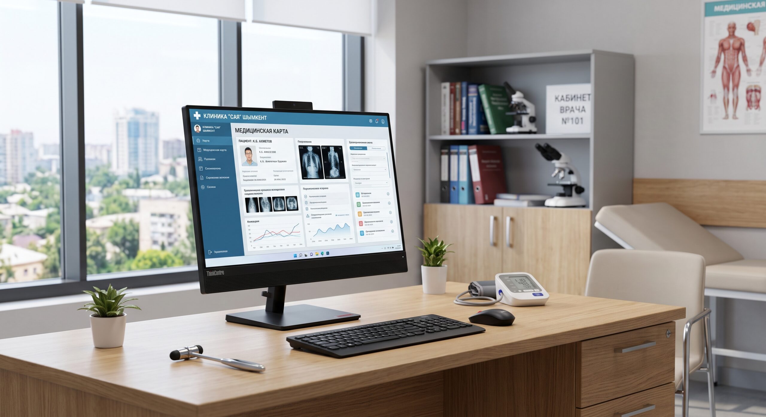 Моноблоки Lenovo в медицинских кабинетах