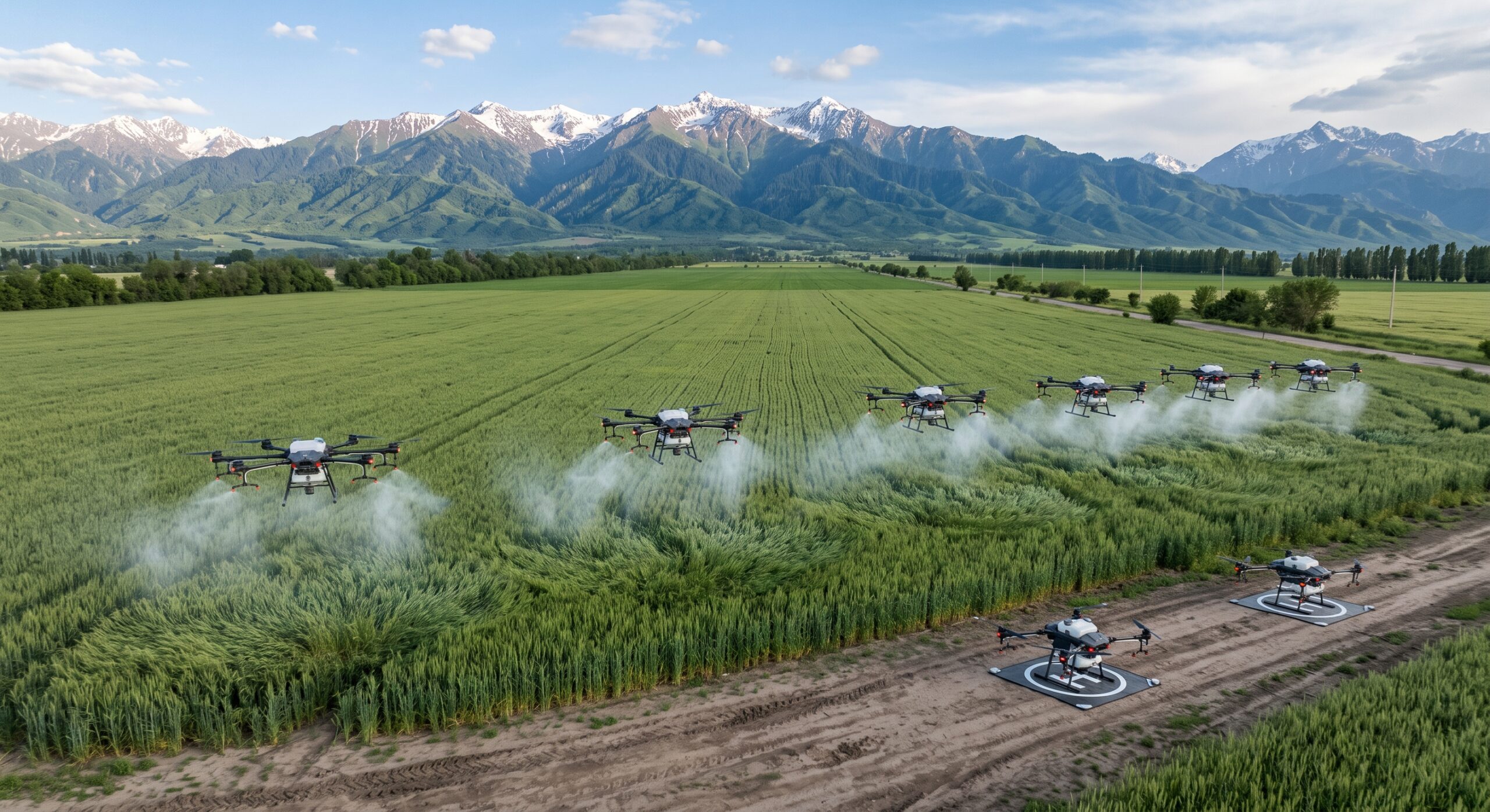 Флот DJI Agras T70P