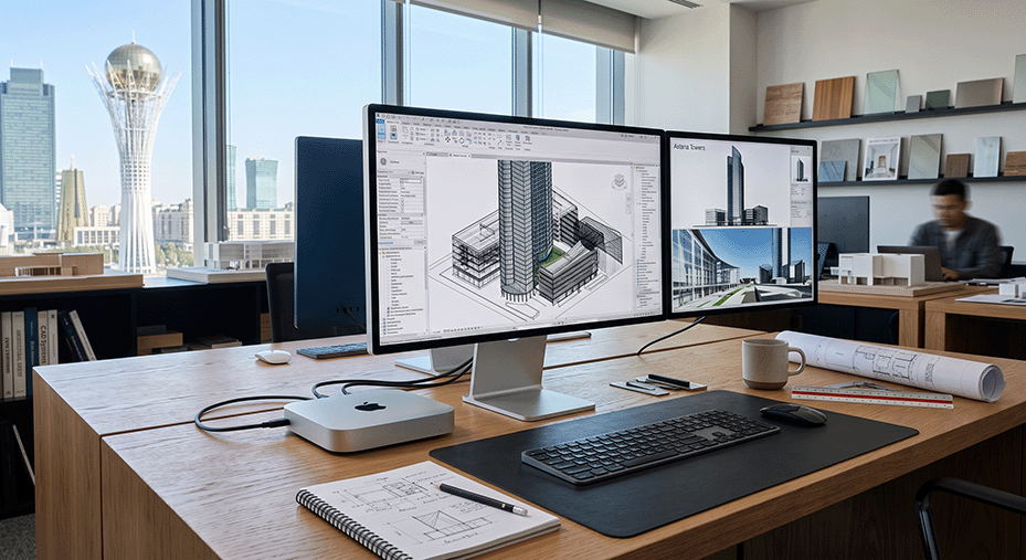 Mac mini M4 Pro для дизайна и CAD
