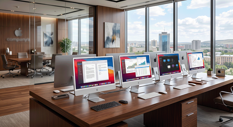 Интеграция корпоративных iMac