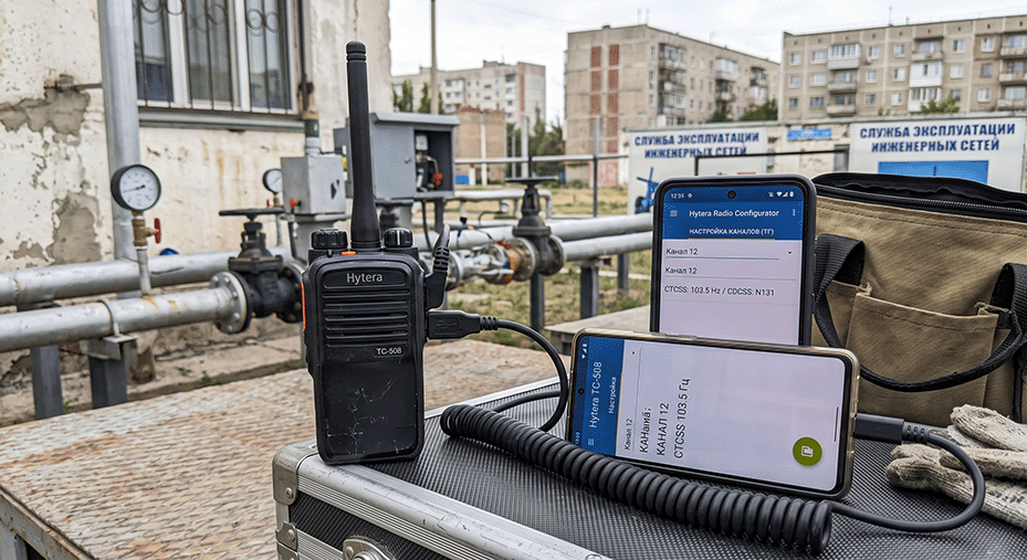 Программирование TC-508 со смартфона