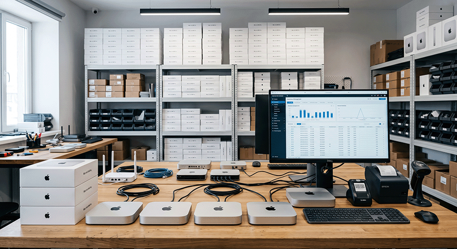 Кассовые узлы на Mac mini