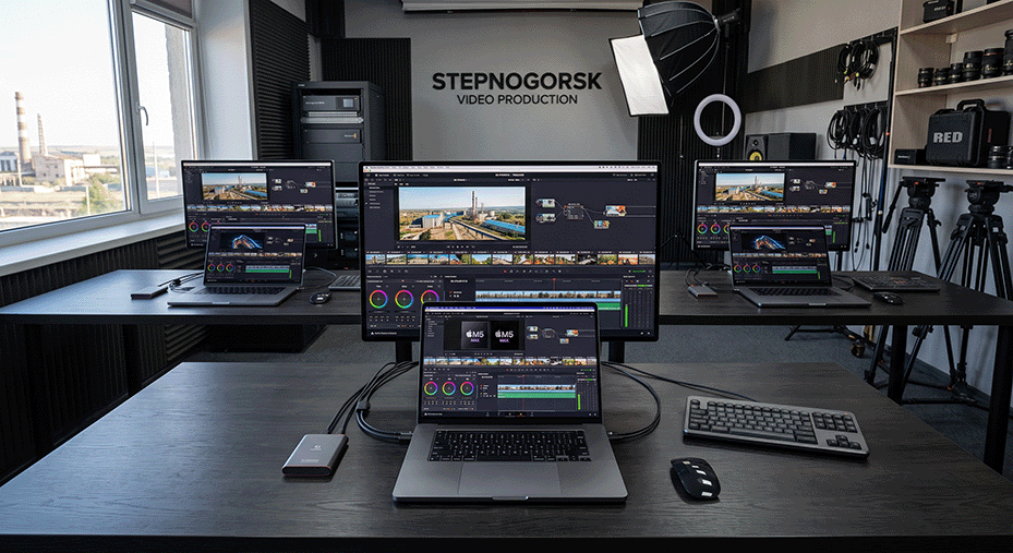 MacBook Pro 16 M5 Max для монтажа 8K видео