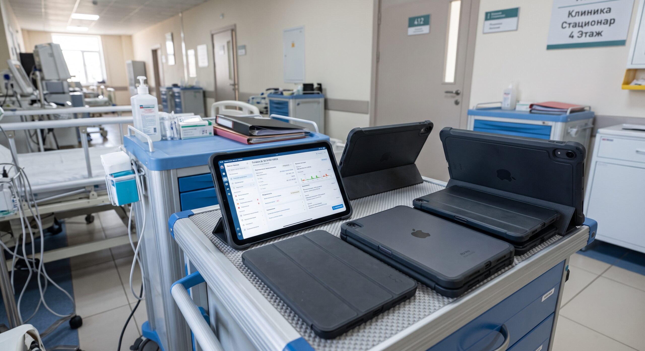 iPad mini 7 в медицинских кабинетах