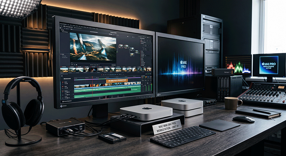Mac mini M4 Pro для дизайна