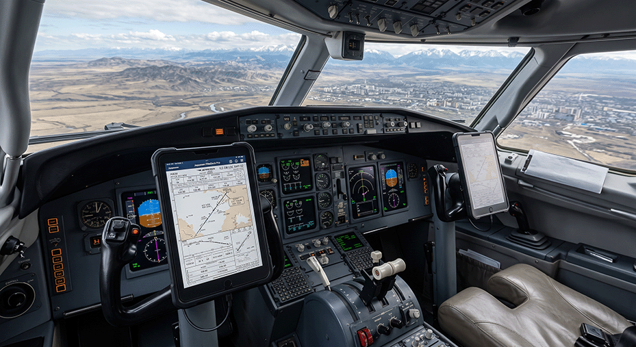 iPad mini как электронный планшет пилота EFB