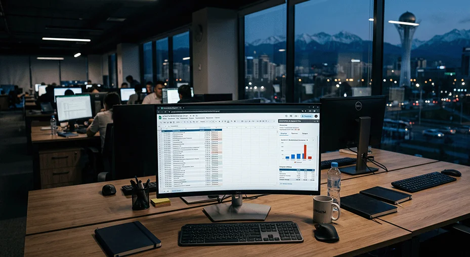Аналитика данных в Workspace AI