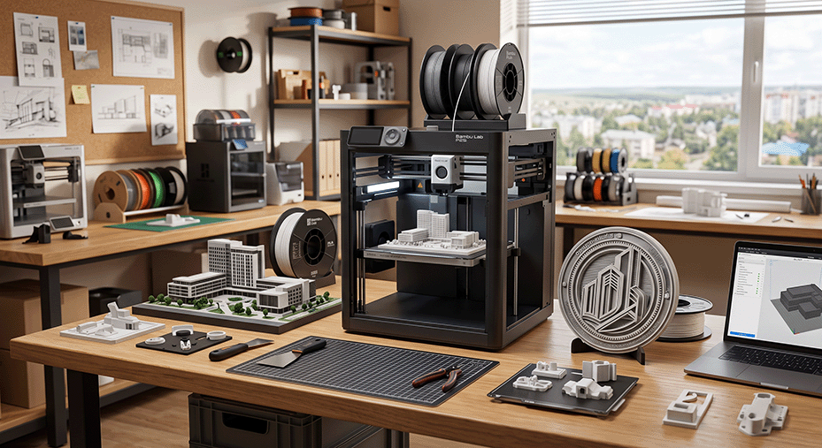 3D печать архитектурных макетов